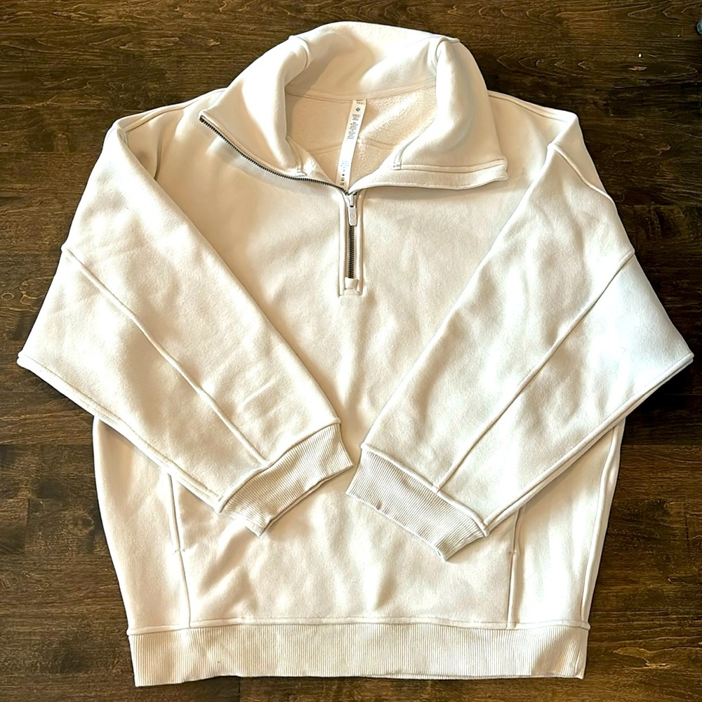COPY - Lululemon thick half zip sweatshirt